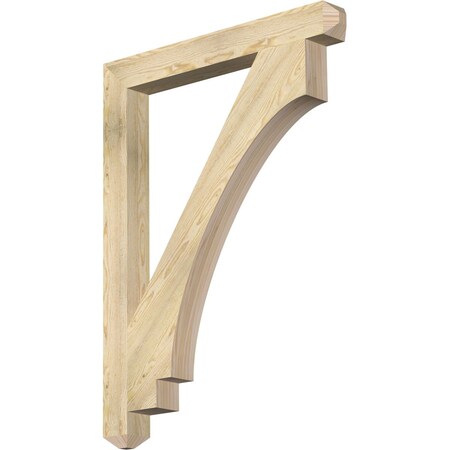 Imperial Craftsman Rough Sawn Bracket, Douglas Fir, 4W X 36D X 48H